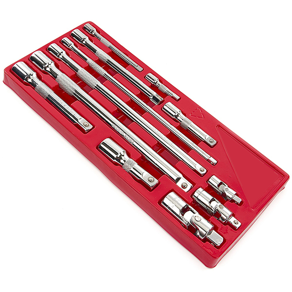 12pcエクステンションバーバー＆ユニバーサルジョイントセット T313_画像1