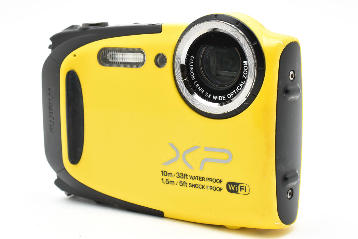 ★動作OK★ FUJIFILM XP70 イエロー　　防水 コンパクトデジタルカメラ 富士フイルム 富士フィルム ファインピックス #1433_画像2