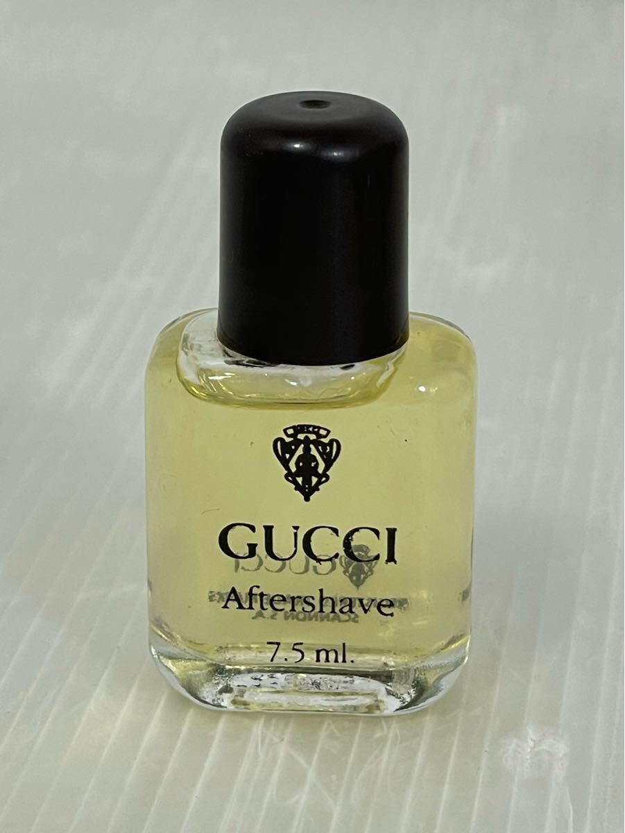 【中古・保管品】GUCCI after shave グッチ アフターシェーブ ミニサイズ 7.5ｍｌコスメ スキンケア 廃盤品 お試しに _画像1