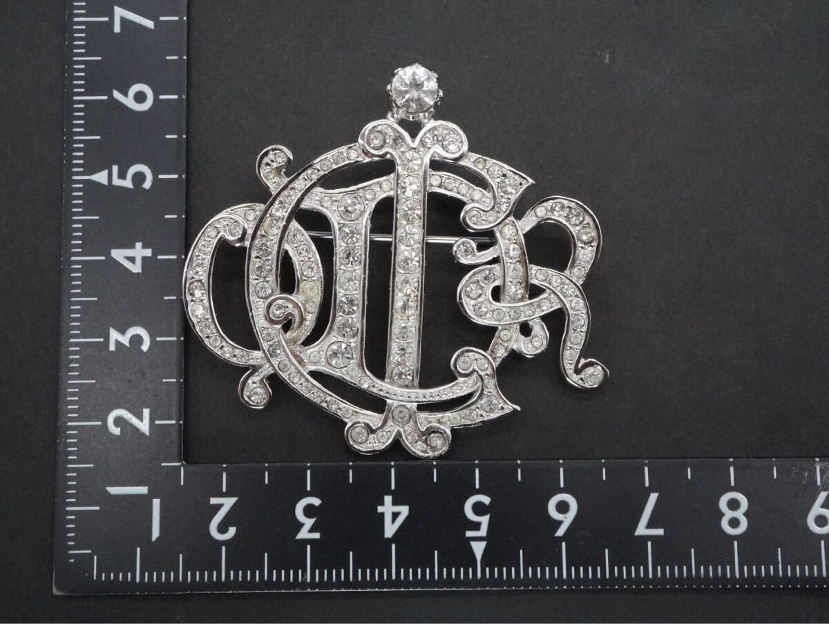 [387]Christian dior Christian Dior старый Logo Vintage Vintage брошь аксессуары TIA