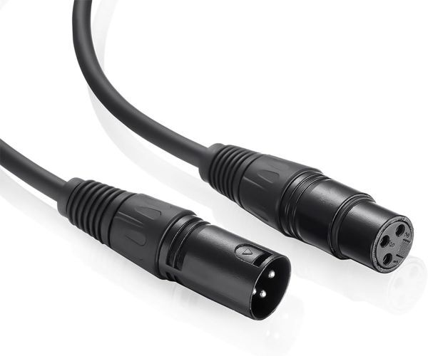 XLR микрофонный кабель 15m Canon сменный терминал мужской - женский удлинение Pro запись для 1 иен старт 1510151025252