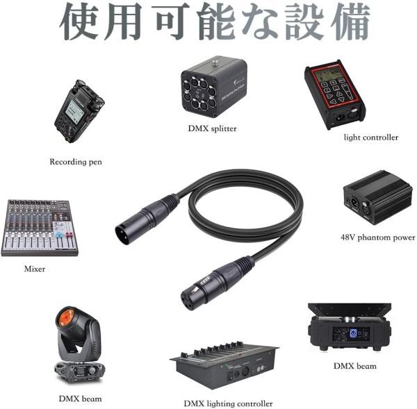 XLR микрофонный кабель 15m Canon сменный терминал мужской - женский удлинение Pro запись для 1 иен старт 1510151025252