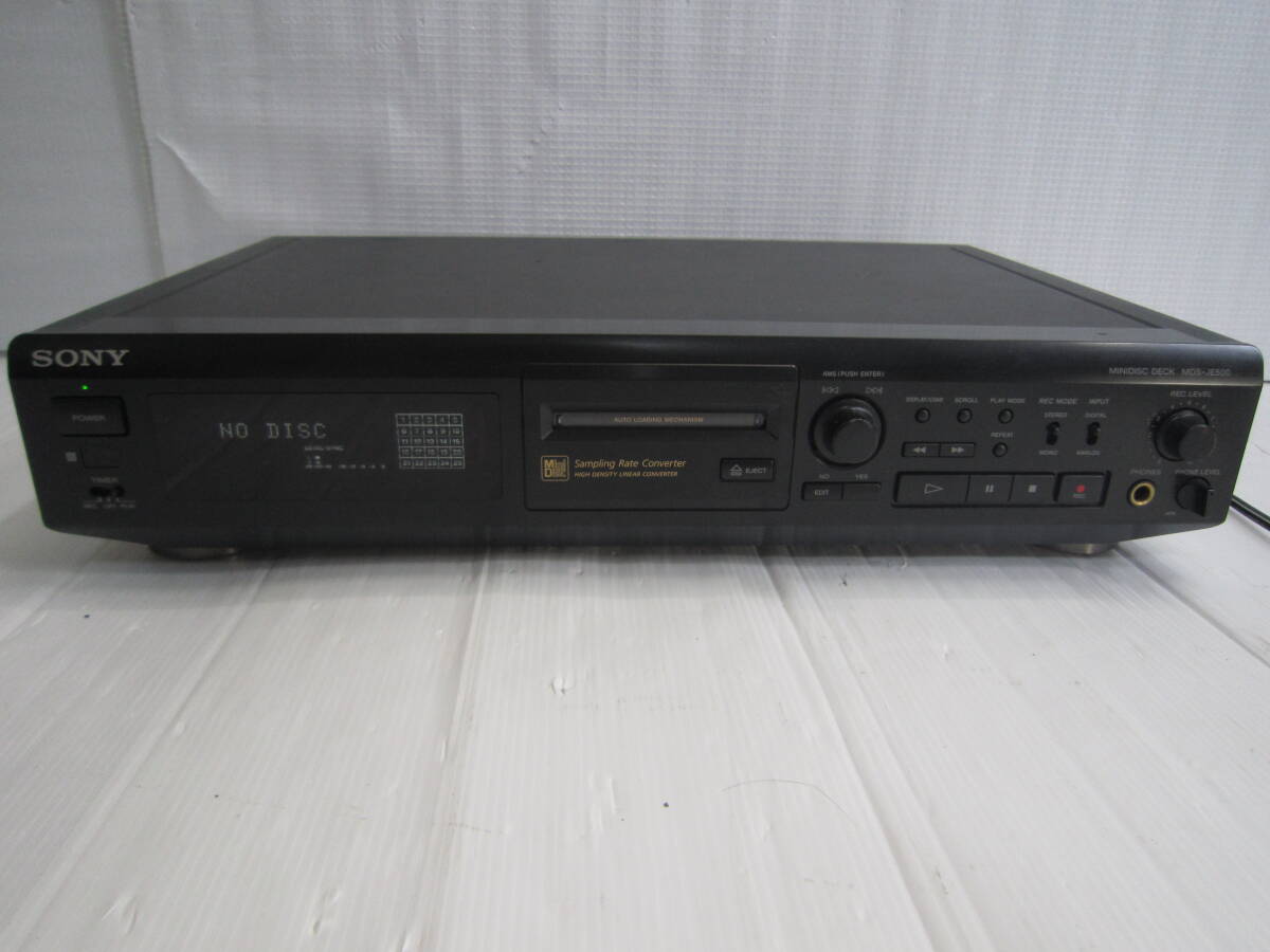 SONY　MDS-JE500_画像1