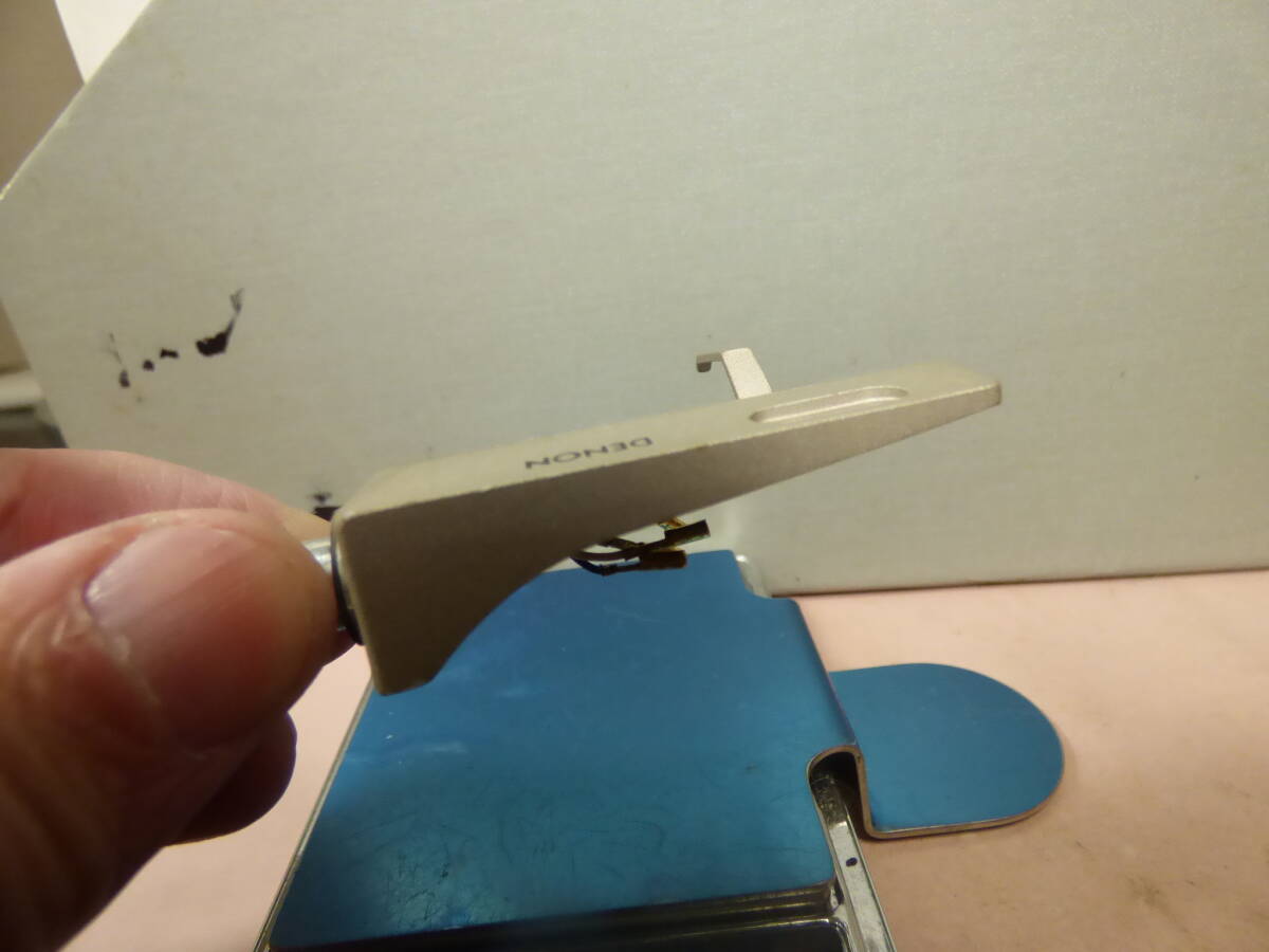 DENON　アルミインパクトヘッドシェル　PCL-4　シルバー　美品_画像3