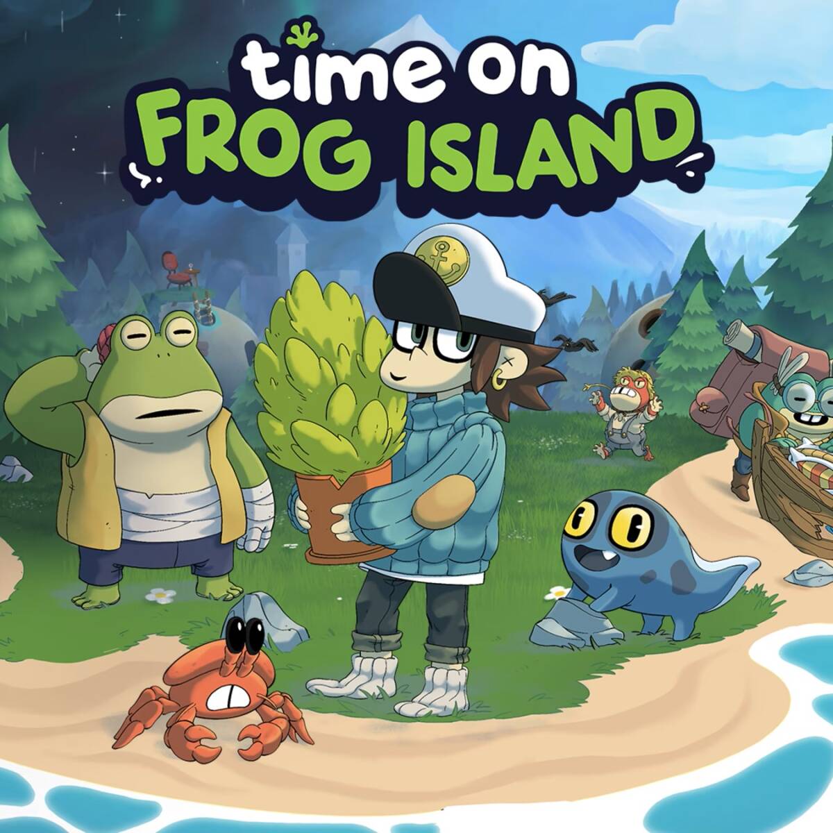 Time on Frog Island время * on * лягушка * Islay ndo* приключения action * PC игра Steam код Steam ключ 