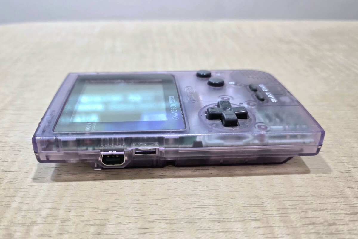 Nintendo/ ゲームボーイポケット/ クリアパープル/ GAMEBOY pocket/ ニンテンドー/ ゲームボーイ/ 任天堂_画像4