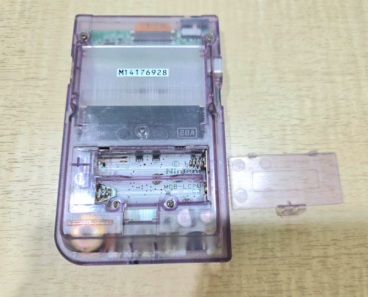 Nintendo/ ゲームボーイポケット/ クリアパープル/ GAMEBOY pocket/ ニンテンドー/ ゲームボーイ/ 任天堂_画像7