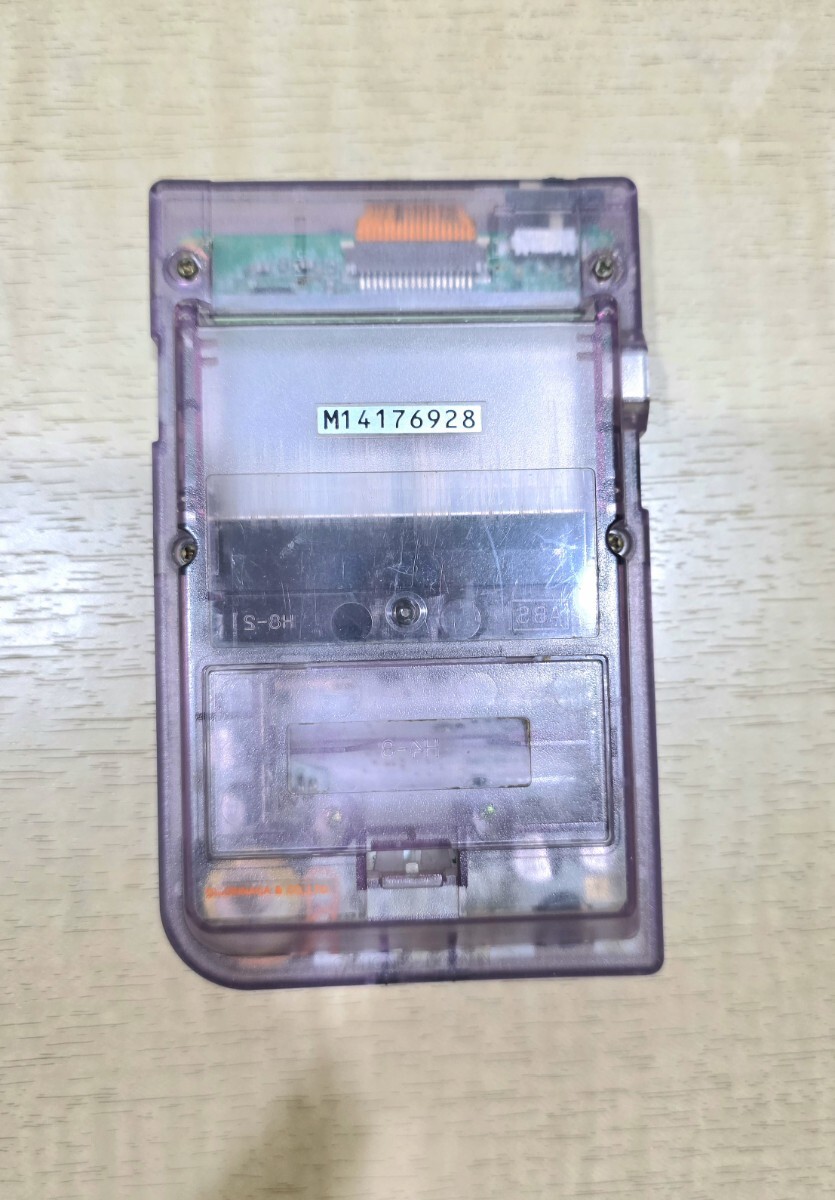 Nintendo/ ゲームボーイポケット/ クリアパープル/ GAMEBOY pocket/ ニンテンドー/ ゲームボーイ/ 任天堂_画像2