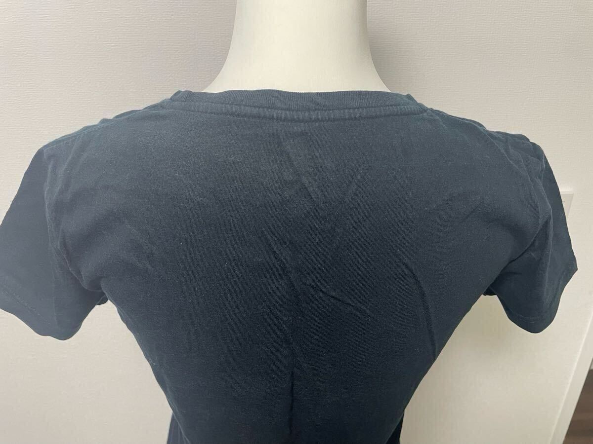 HYDROGEN ハイドロゲン Tシャツ コットン 半袖プリントTシャツ 黒 ブラック サイズL_画像6