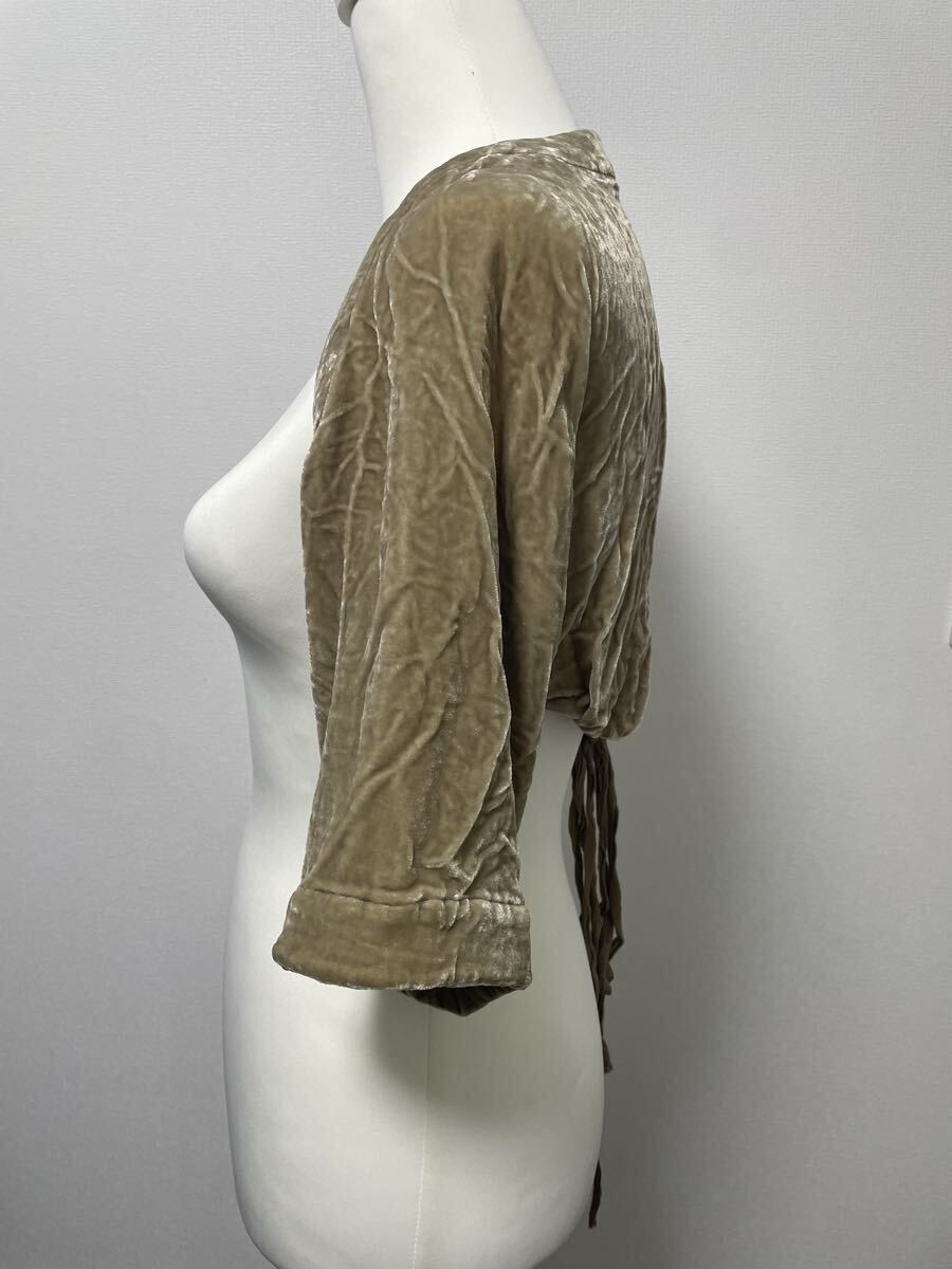 ZUCCa ズッカ ボレロ ベージュ 結婚式 パーティサイズM_画像3