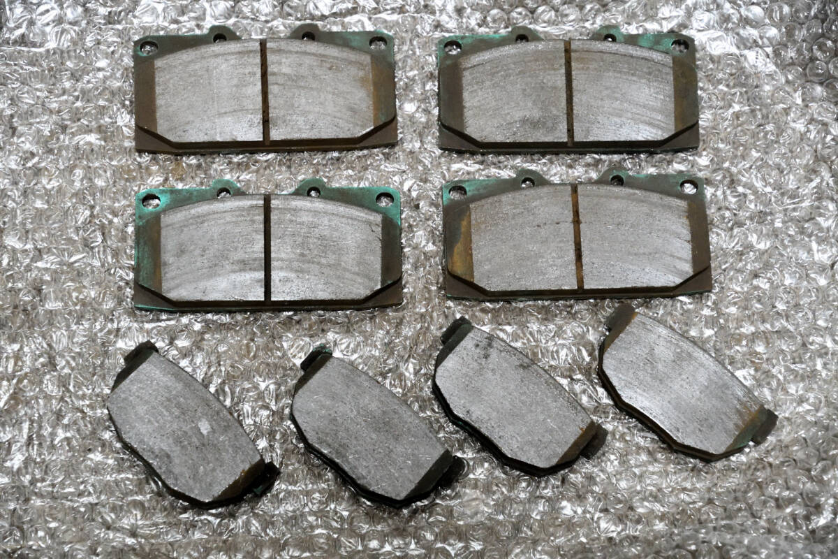 プロジェクトミュー Project μ ブレーキパッド Type HC+ F236 R230 シルビア S14 K's S15 スペックR ターボ SR20DET 1台分 中古 0～800℃_画像5