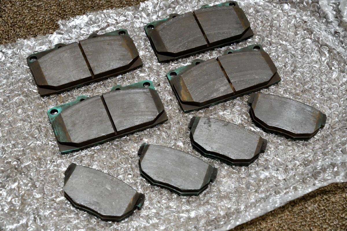プロジェクトミュー Project μ ブレーキパッド Type HC+ F236 R230 シルビア S14 K's S15 スペックR ターボ SR20DET 1台分 中古 0～800℃_画像4