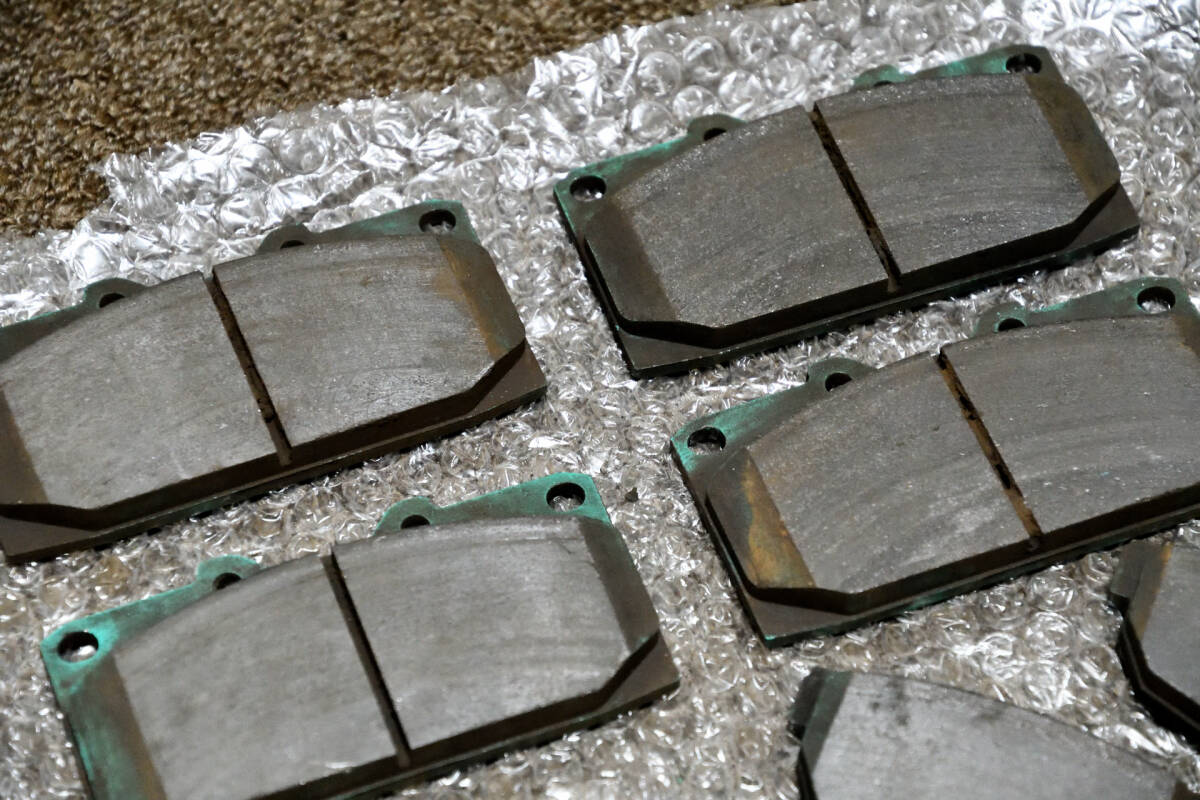 プロジェクトミュー Project μ ブレーキパッド Type HC+ F236 R230 シルビア S14 K's S15 スペックR ターボ SR20DET 1台分 中古 0～800℃_画像6