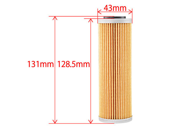 キジマ KIJIMA DUCATI PANIGALE系用(ドゥカティ パニガーレ系用) オイルフィルター HDC-08701_画像3