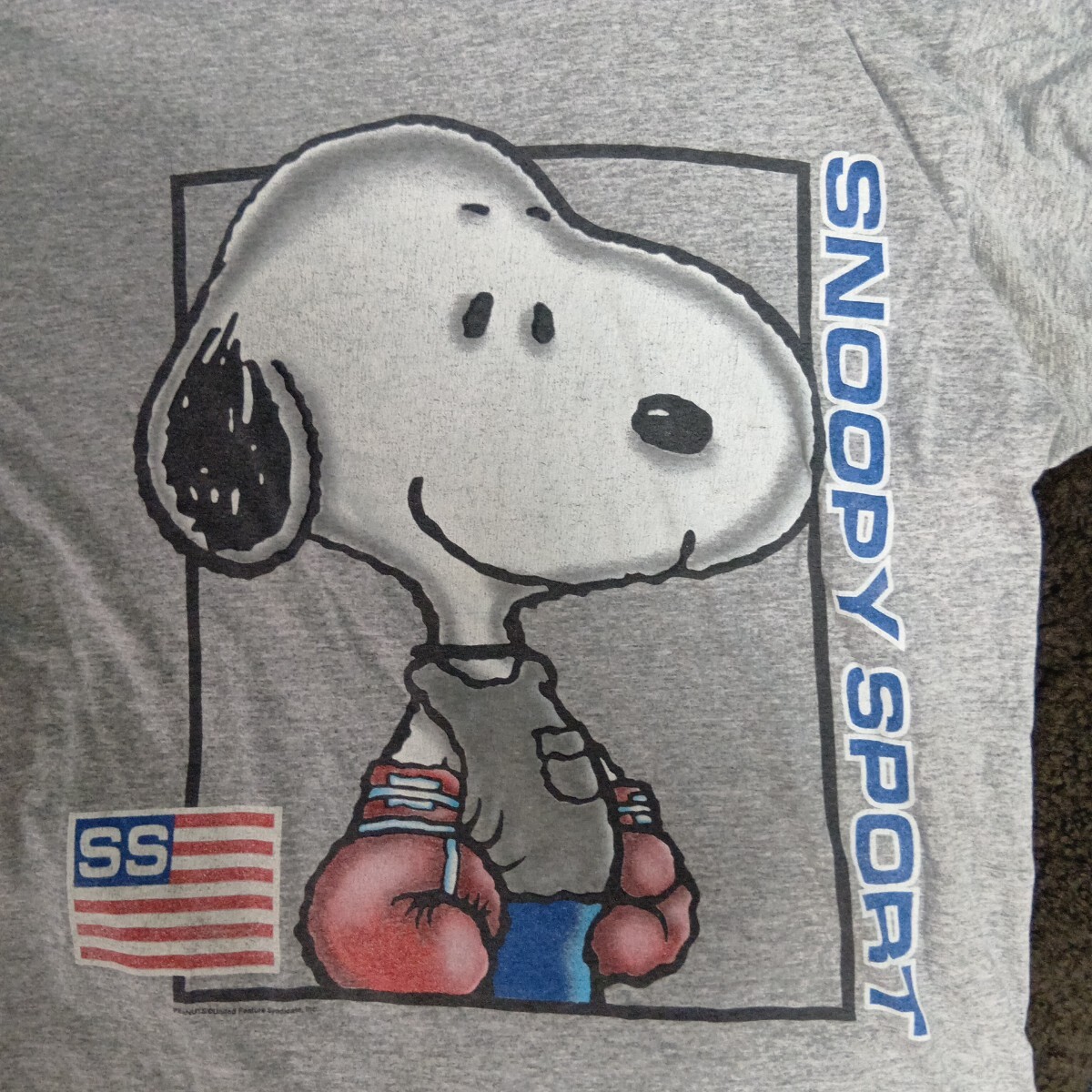 SNOOPY SPORT 90S ヴィンテージ Tシャツ XLサイズ anvil_画像2