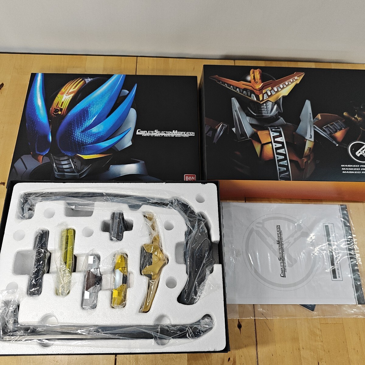 11Y50 рабочее состояние подтверждено Bandai COMPLETE SELECTION MODIFICATION/CSM Kamen Rider DenO tenou ремень MOVIE EDITION