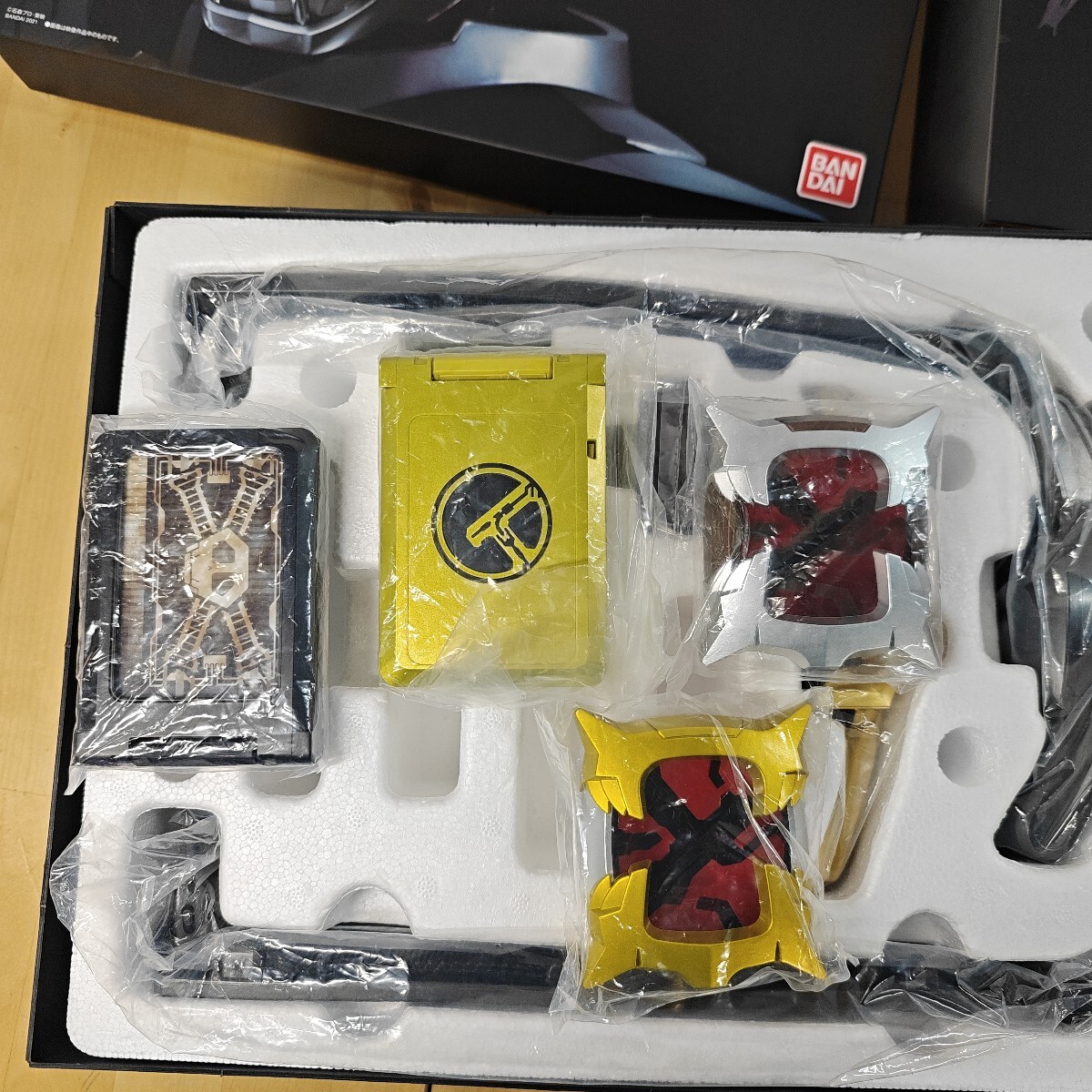 11Y50 рабочее состояние подтверждено Bandai COMPLETE SELECTION MODIFICATION/CSM Kamen Rider DenO tenou ремень MOVIE EDITION