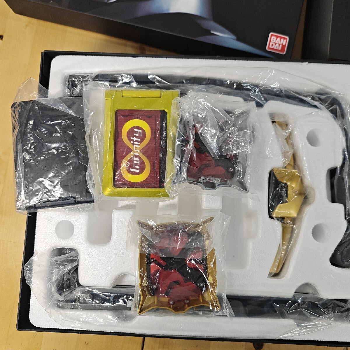 11Y50 рабочее состояние подтверждено Bandai COMPLETE SELECTION MODIFICATION/CSM Kamen Rider DenO tenou ремень MOVIE EDITION