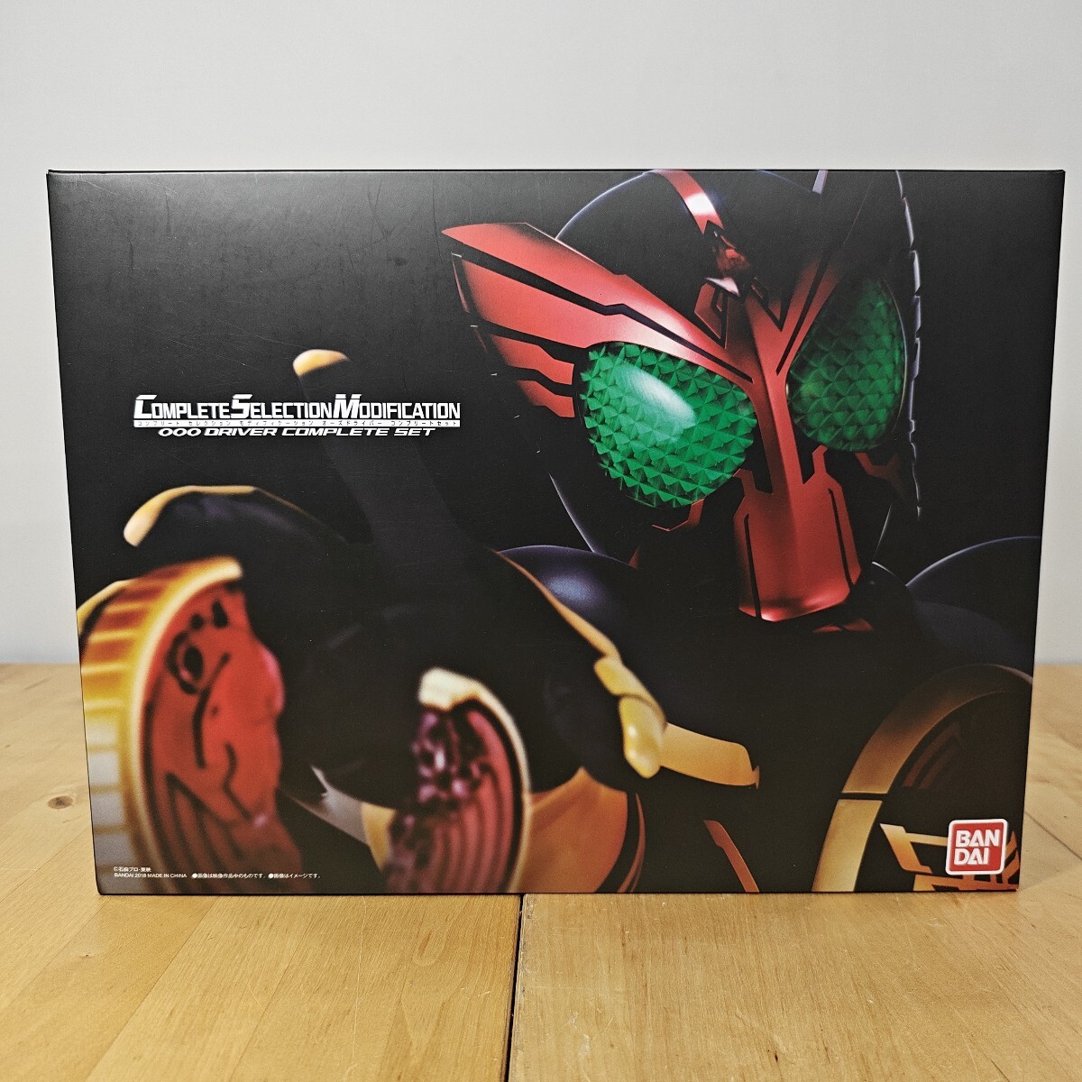 11Y52 рабочее состояние подтверждено Bandai COMPLETE SELECTION MODIFICATION/CSM Kamen Rider o-zo-z Driver полный комплект 