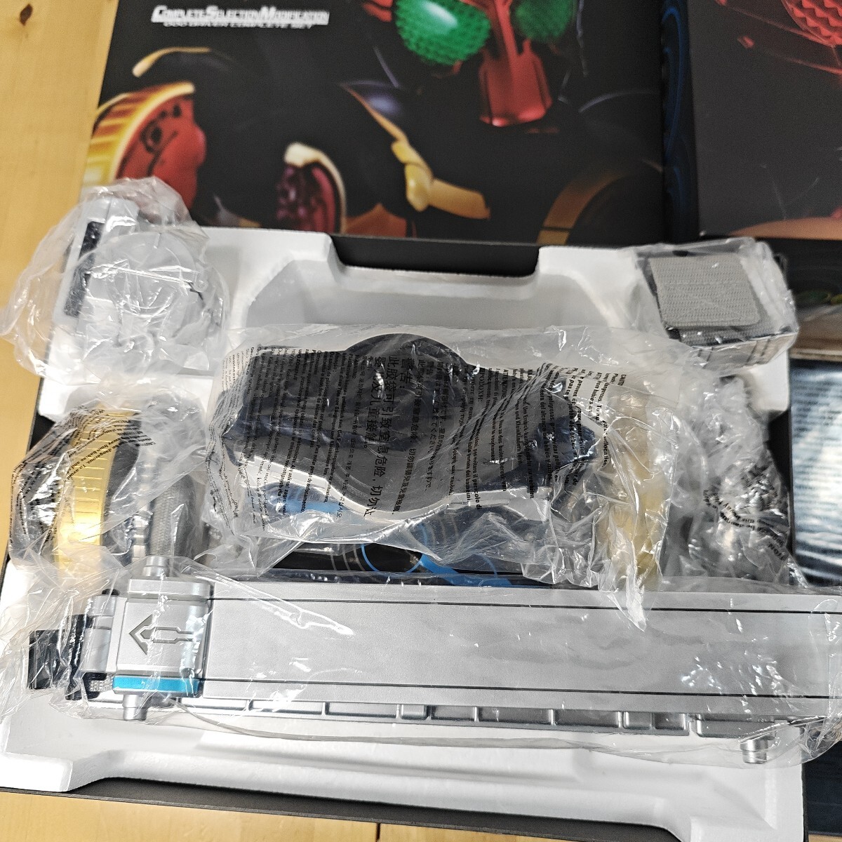 11Y52 рабочее состояние подтверждено Bandai COMPLETE SELECTION MODIFICATION/CSM Kamen Rider o-zo-z Driver полный комплект 