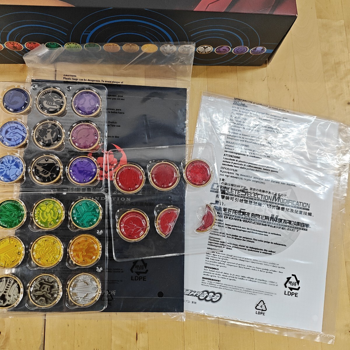 11Y52 рабочее состояние подтверждено Bandai COMPLETE SELECTION MODIFICATION/CSM Kamen Rider o-zo-z Driver полный комплект 