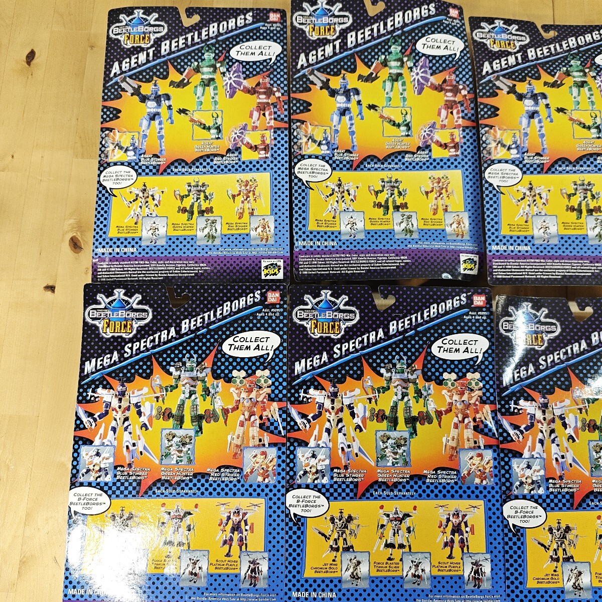 11Y93 未開封 海外版 バンダイ beetle borgs Force ビーファイターカブト カブトムシ _画像6