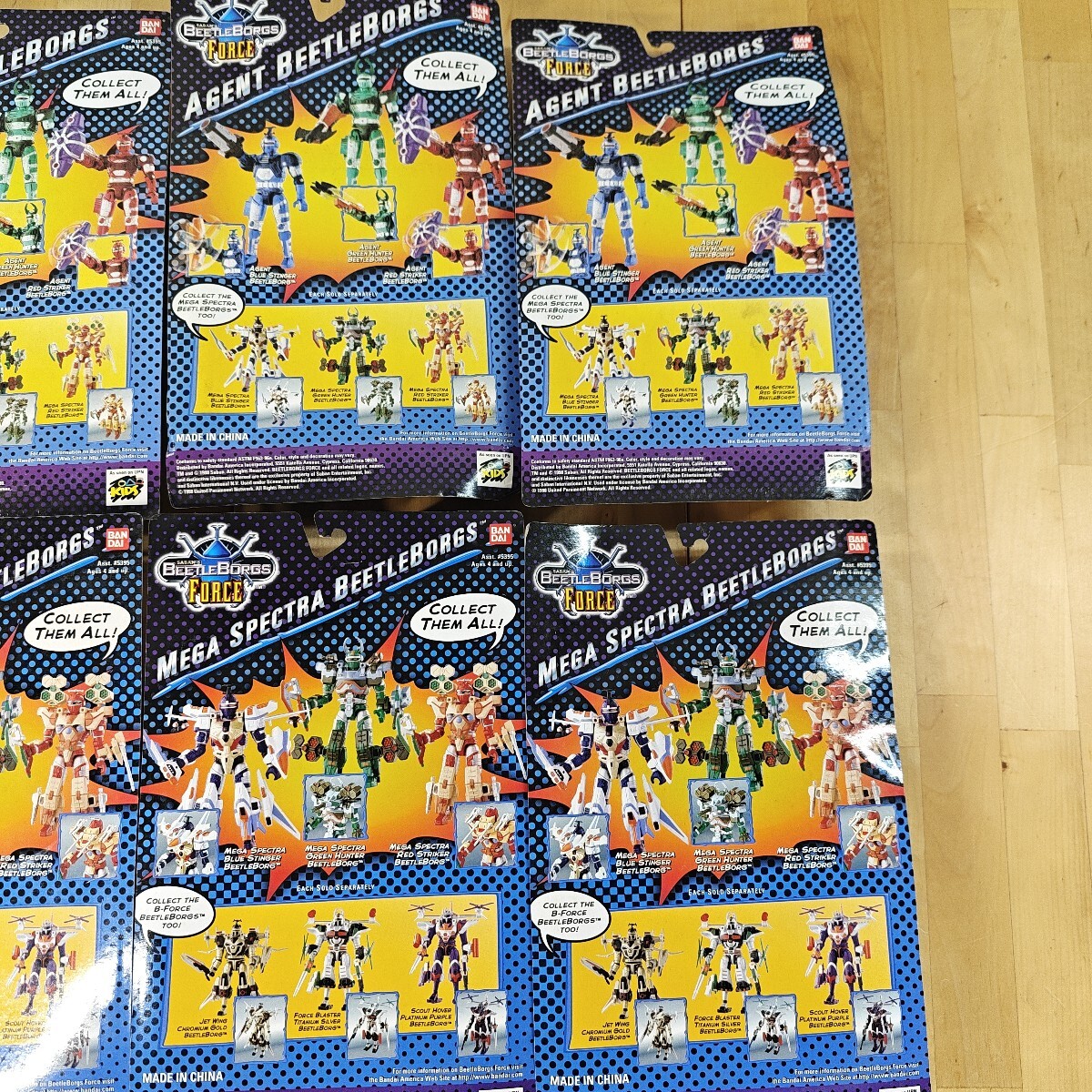 11Y93 未開封 海外版 バンダイ beetle borgs Force ビーファイターカブト カブトムシ _画像7