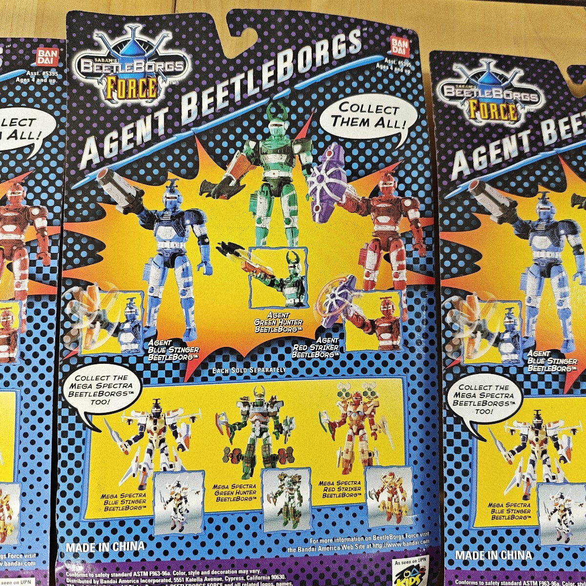 11Y93 未開封 海外版 バンダイ beetle borgs Force ビーファイターカブト カブトムシ _画像8