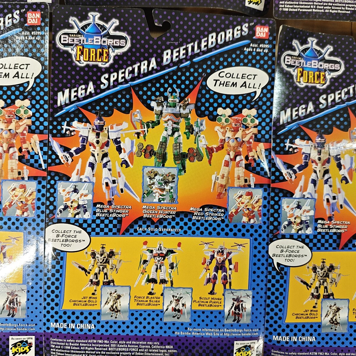 11Y93 未開封 海外版 バンダイ beetle borgs Force ビーファイターカブト カブトムシ _画像9