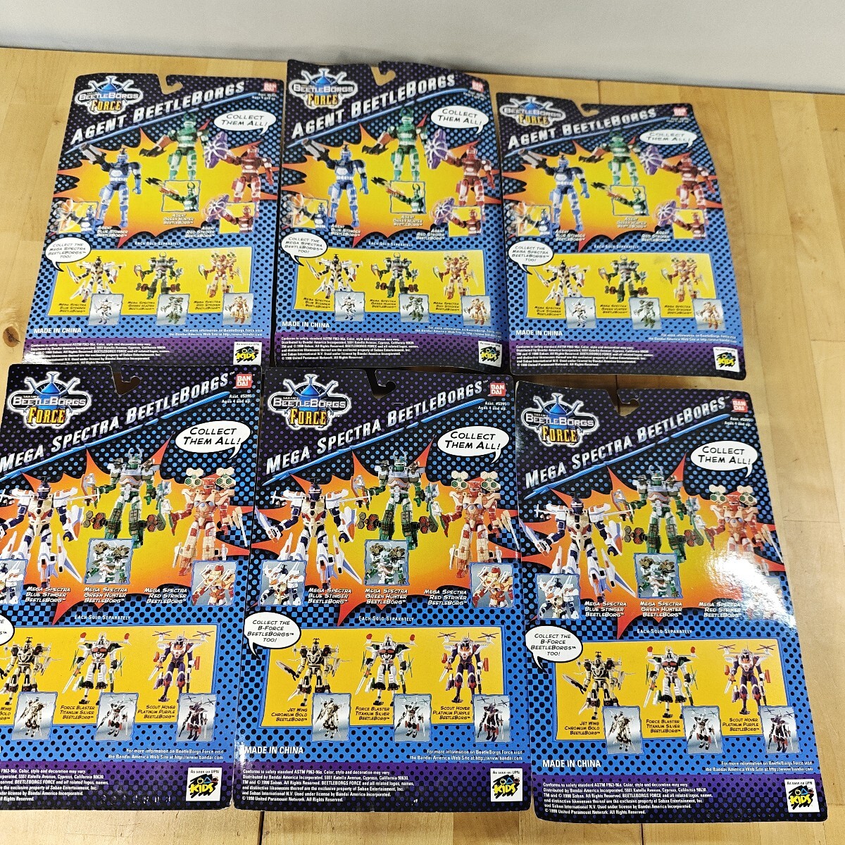 11Y93 未開封 海外版 バンダイ beetle borgs Force ビーファイターカブト カブトムシ _画像10