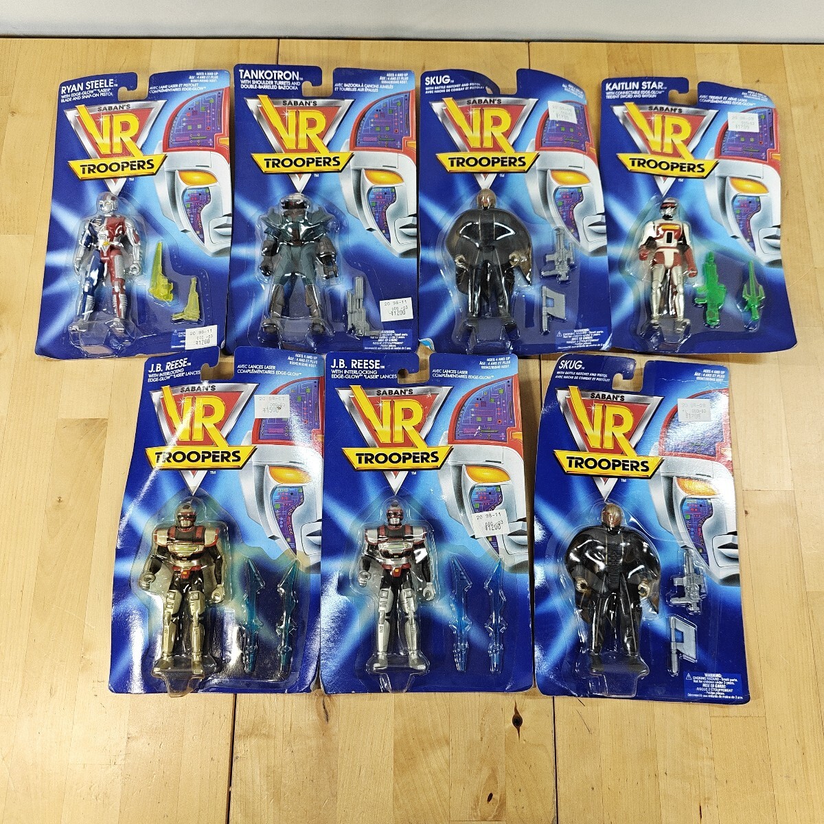 11Y94 未開封 94年製 VR Troopers Virtual Reality Troopers バーチャル戦士トゥルーパーズ メタルヒーロー ケナー KENNER_画像1
