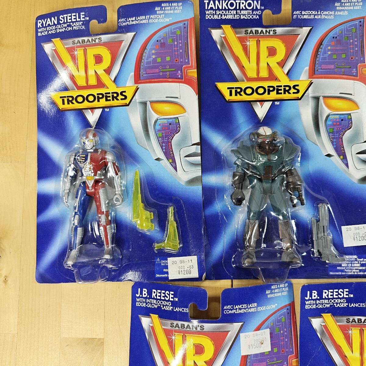 11Y94 未開封 94年製 VR Troopers Virtual Reality Troopers バーチャル戦士トゥルーパーズ メタルヒーロー ケナー KENNER_画像2