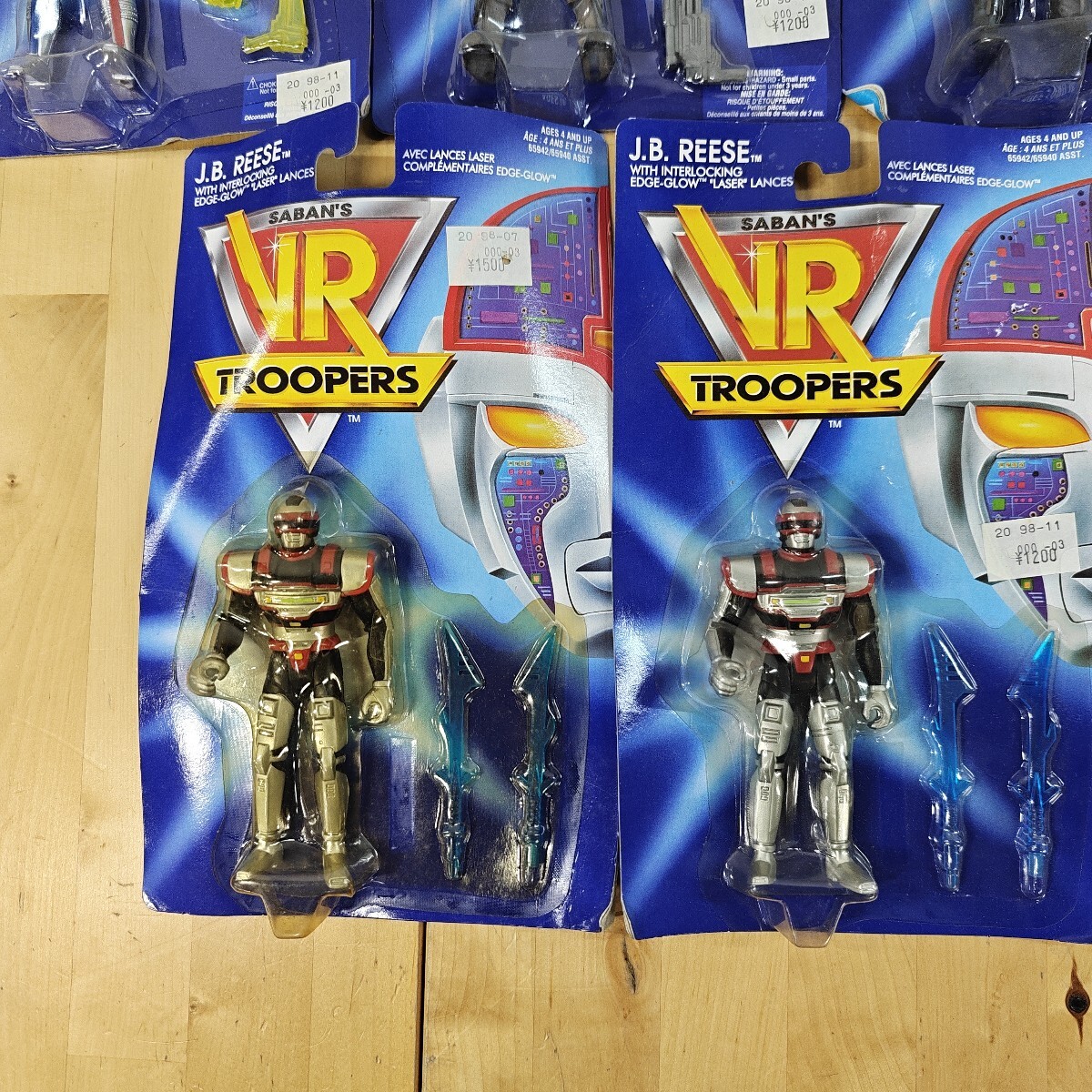 11Y94 未開封 94年製 VR Troopers Virtual Reality Troopers バーチャル戦士トゥルーパーズ メタルヒーロー ケナー KENNER_画像5