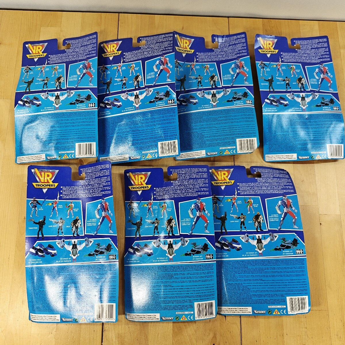 11Y94 未開封 94年製 VR Troopers Virtual Reality Troopers バーチャル戦士トゥルーパーズ メタルヒーロー ケナー KENNER_画像6