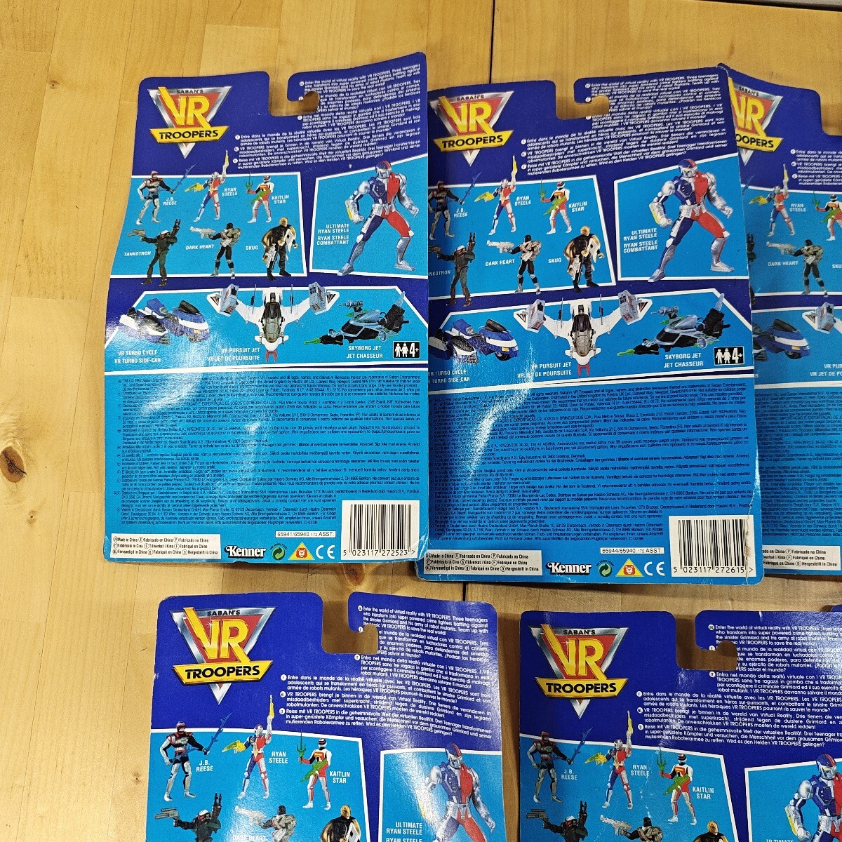 11Y94 未開封 94年製 VR Troopers Virtual Reality Troopers バーチャル戦士トゥルーパーズ メタルヒーロー ケナー KENNER_画像7
