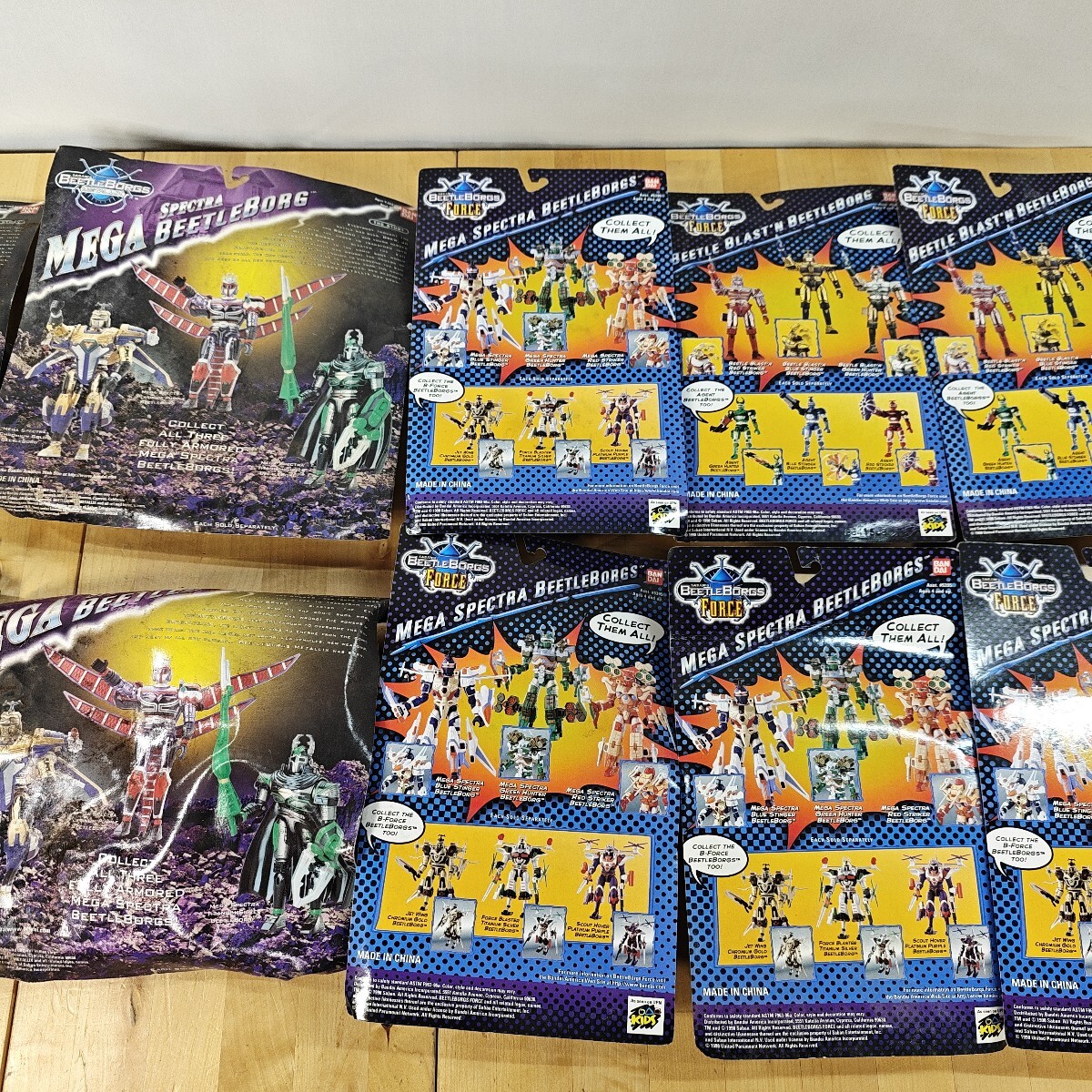 11Y112 нераспечатанный иностранная версия Bandai beetle borgs Force Juukou B-Fighter жук-носорог 