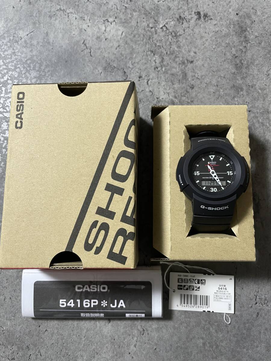 【G-SHOCK】AW-500E-1EJF【美品】_画像2