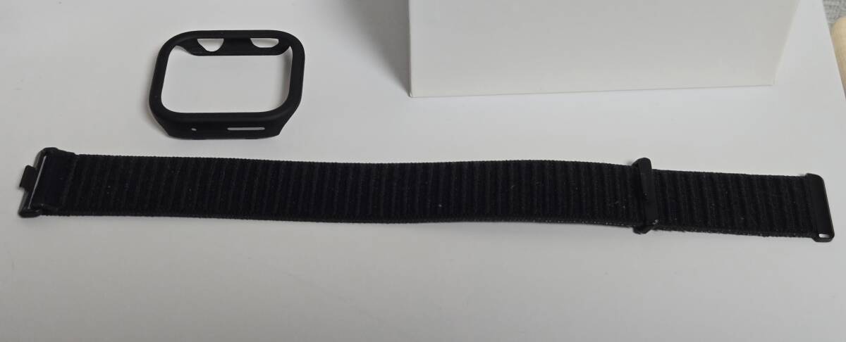 【美品】HUAWEI WATCH FIT 4 Pro【黒、純正バンド未使用、おまけ付き】_画像9