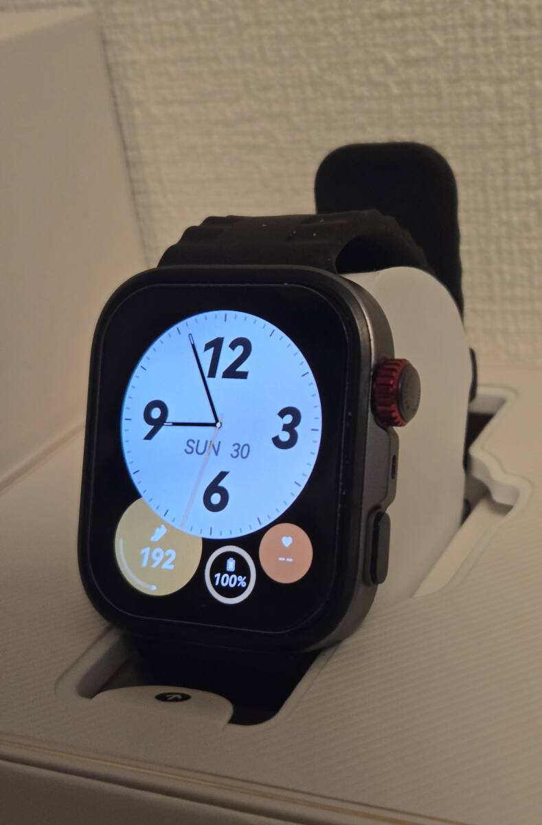 【美品】HUAWEI WATCH FIT 4 Pro【黒、純正バンド未使用、おまけ付き】_画像2