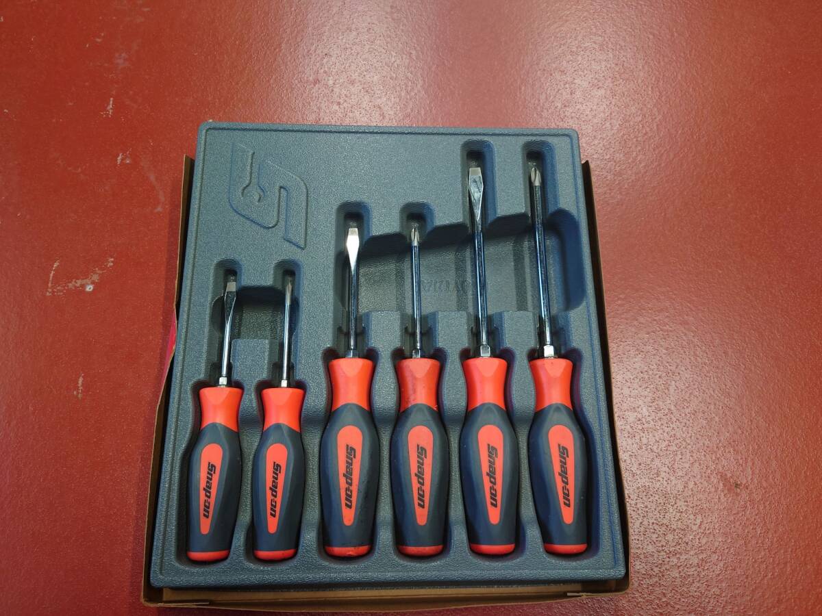 スナップオン Snap-on ドライバーセット 　レッド_画像1