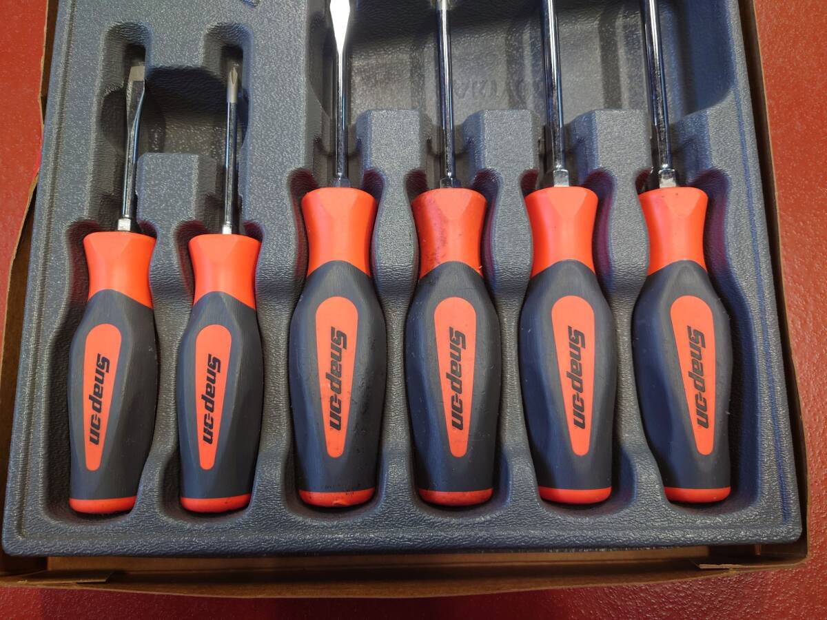 スナップオン Snap-on ドライバーセット 　レッド_画像2
