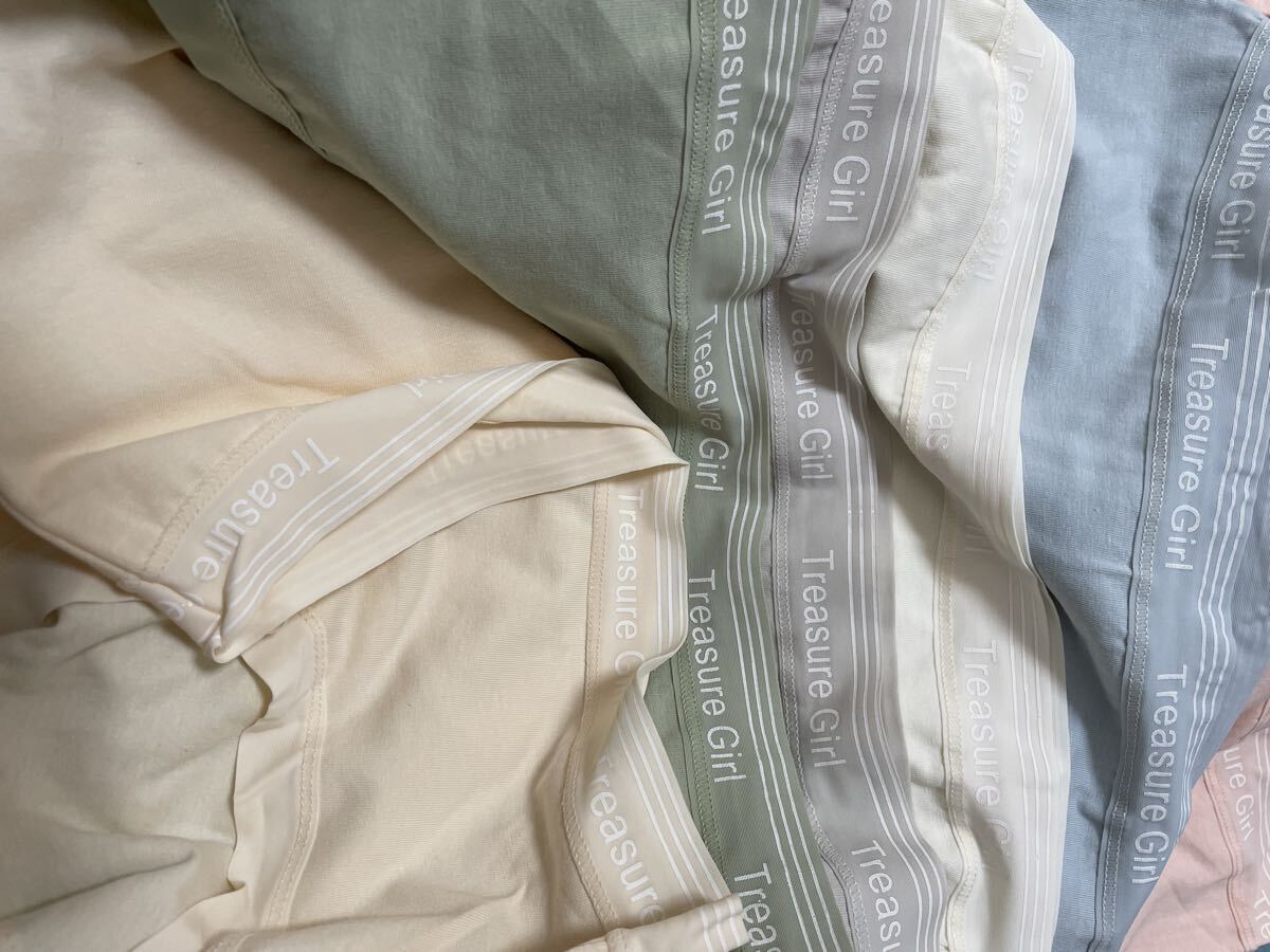 新品　ショーツ　綿100% 抗菌防臭　ムレ無し　美尻　パンティ　6色セット　XL_画像8