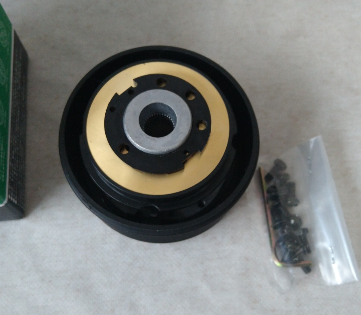 送料無料 スバル サンバー ヴィヴィオ ビストロ ドミンゴ他 ステアリングボスキット OS-108_画像4