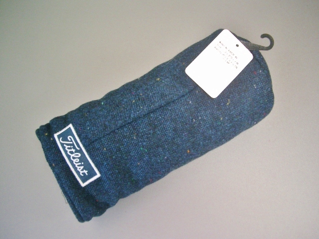 送料込み　未使用　タイトリスト　日本モデル　バレル・スタイル　ウール混素材　ネイビー紺　ＦＷ用　ヘッドカバー_画像5