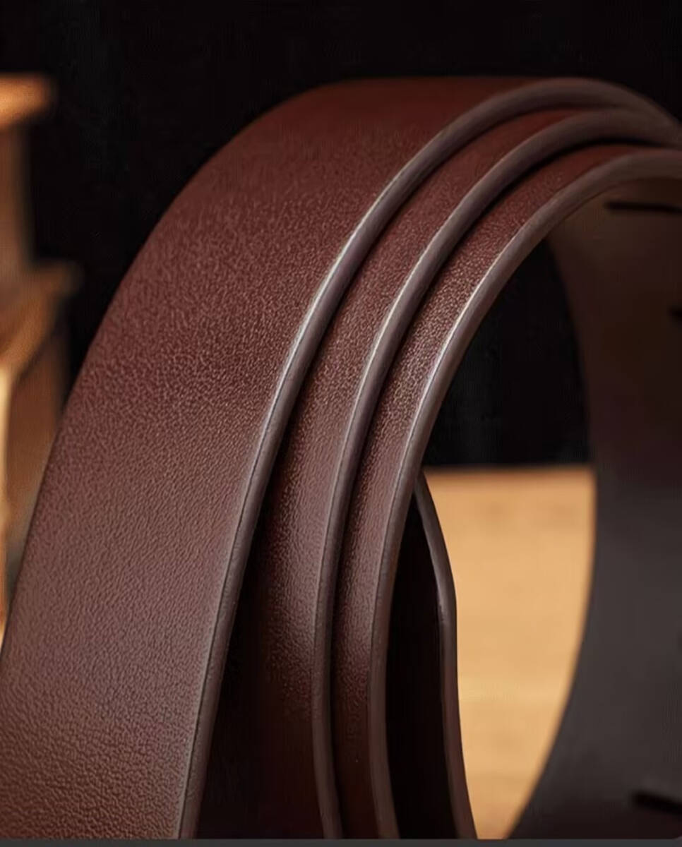 高級レザー　ベルト　本革　メンズ　ビジネス カジュアル コンフォート ロング　サンズ選択可能　jn0006_画像4