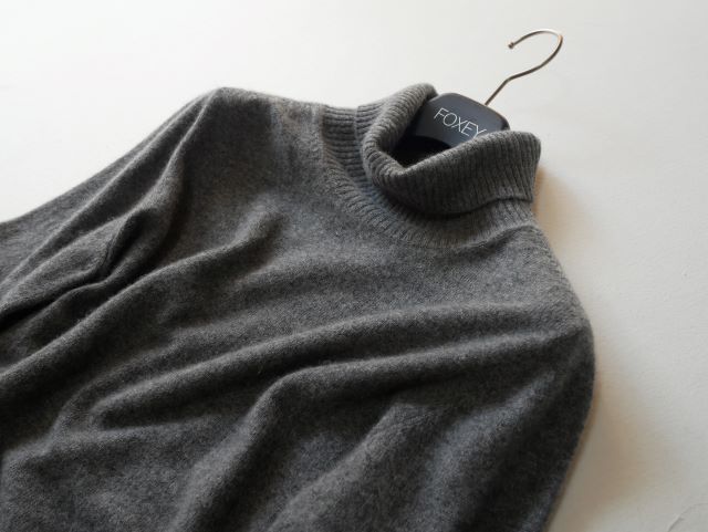 MADAM JOCONDEマダムジョコンダ♪上質カシミヤ１００％ タートルニットトップス　サイズ１１_画像5