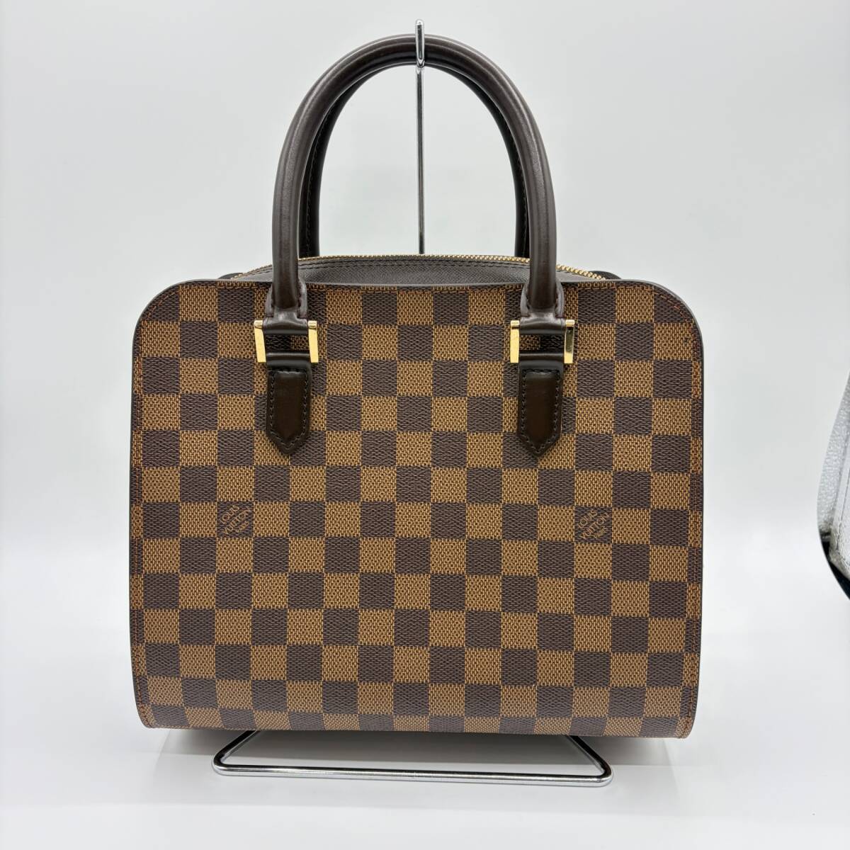 LOUIS VUITTON ダミエ トリアナ N51155 ルイヴィトン ハンドバッグ 質屋・リサイクルマート宇部店_画像2