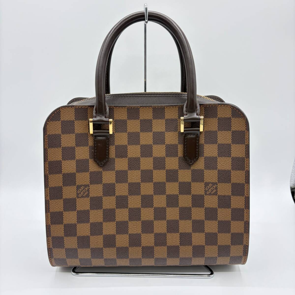LOUIS VUITTON ダミエ トリアナ N51155 ルイヴィトン ハンドバッグ 質屋・リサイクルマート宇部店_画像3