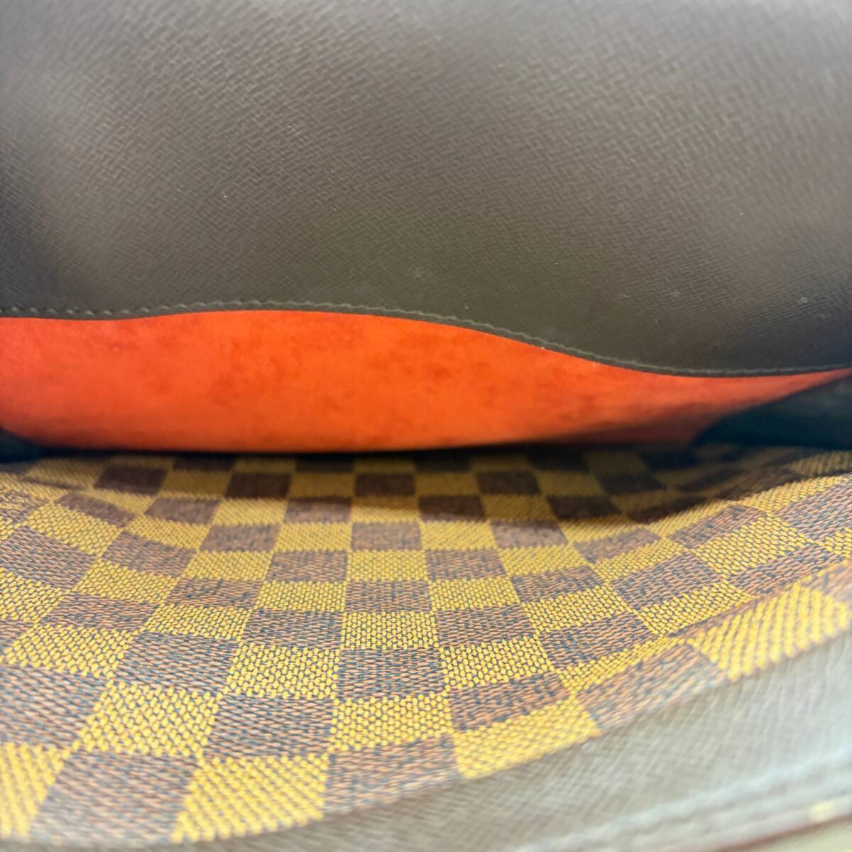 LOUIS VUITTON ダミエ トリアナ N51155 ルイヴィトン ハンドバッグ 質屋・リサイクルマート宇部店_画像9