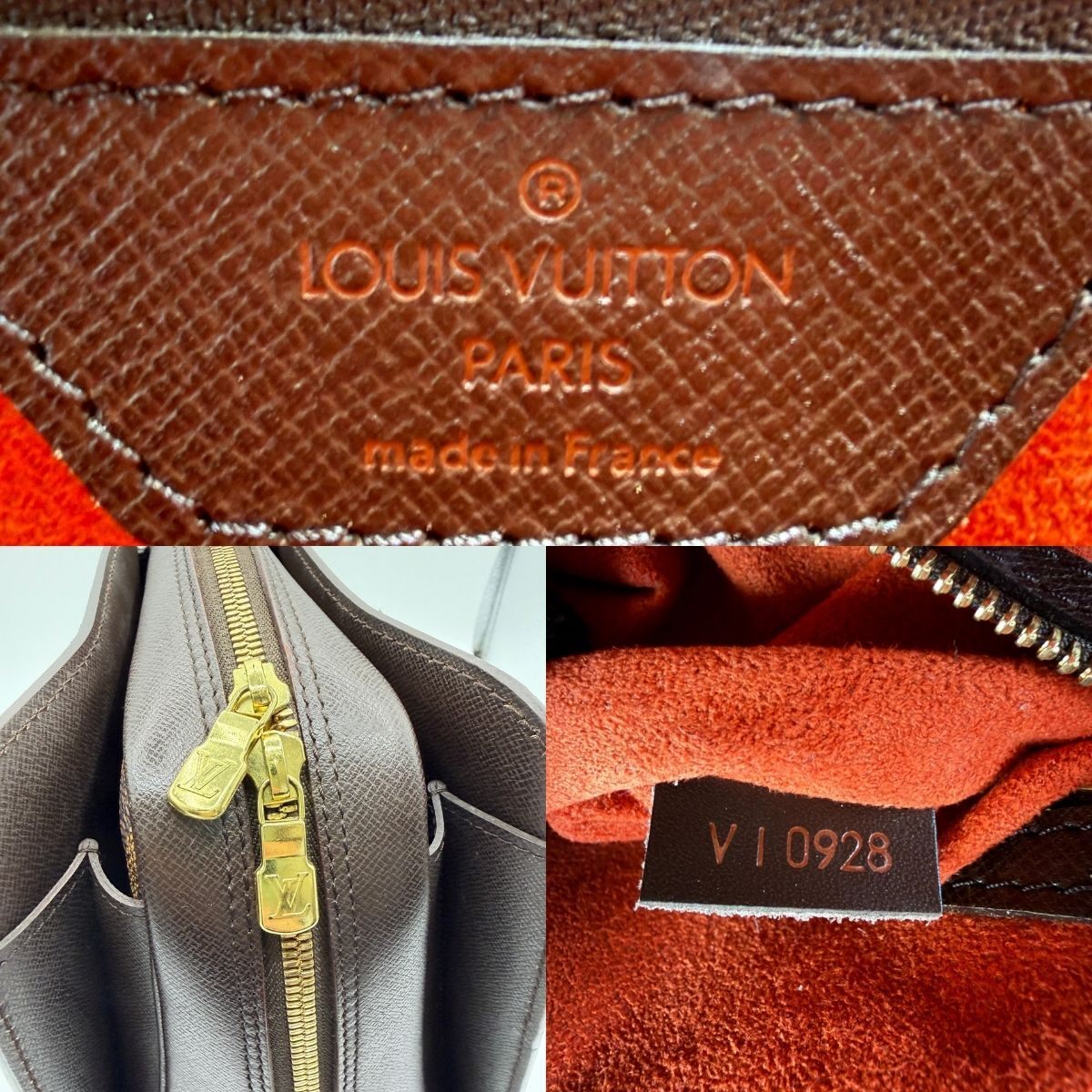 LOUIS VUITTON ダミエ トリアナ N51155 ルイヴィトン ハンドバッグ 質屋・リサイクルマート宇部店_画像10